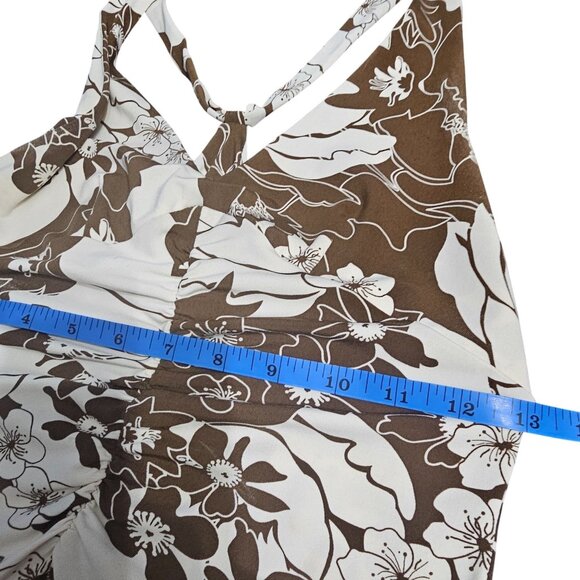 BCBGMaxazria Women's Sundress Dress Floral T Back size Small - Picture 10 of 12